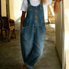 ⏳ 50% Off for a Limited Time! ⏰Vintage Wide Leg Denim Overalls