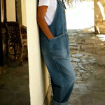 ⏳ 50% Off for a Limited Time! ⏰Vintage Wide Leg Denim Overalls