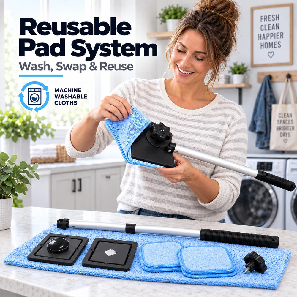 Dual Magnetic Windshield Cleaner