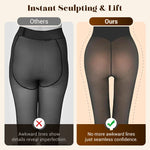 ⚡50K+ SOLD!❄️One-Seam Pile-Lined Shaping Tights✨ Stay Warm, Look Snatched💕