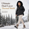 🍁HOT SALE🍁Women's Winter Faux Fur Padded Parka
