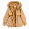 🍁HOT SALE🍁Women's Winter Faux Fur Padded Parka