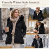 🍁HOT SALE🍁Women's Winter Faux Fur Padded Parka