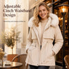 🍁HOT SALE🍁Women's Winter Faux Fur Padded Parka
